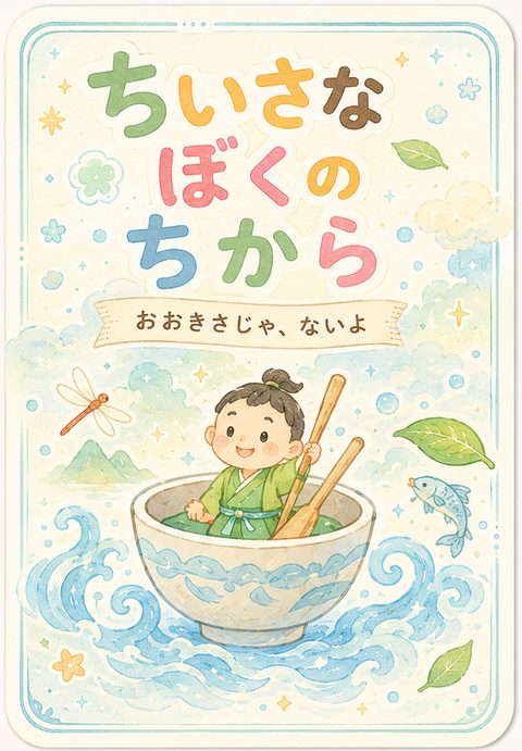 ちいさな ぼくの ちから